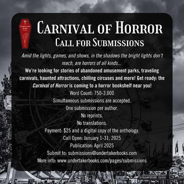 CLOSED - Carnival of Horror Anthology Submission