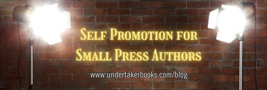 Self Promo for Small Press Authors