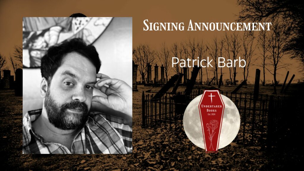 Go "nuts" for our newly signed author, Patrick Barb!