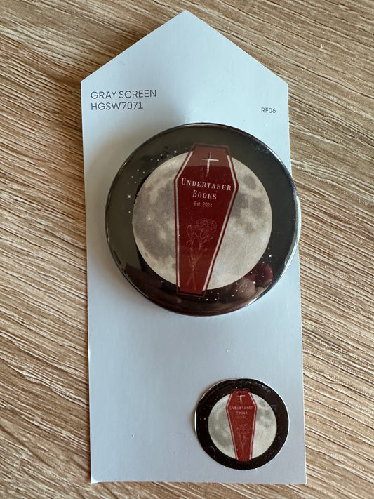 Undertaker Books Pins